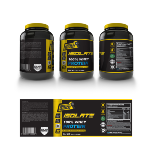 Designer Needed for Protein Label | Label Design by Shark1