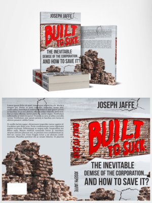 A book cover that packs a punch and hits corporations where it hurts! | Design de Couverture de Livre par Estratosphera