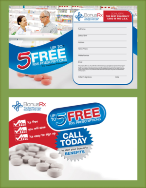 Postcard Design by UrbainFX for U.S. Pharmacy, Inc. | Design: #19682920
