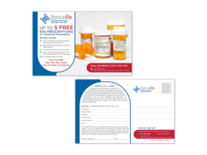 Postcard Design by debdesign for U.S. Pharmacy, Inc. | Design: #19682506