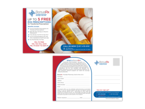 Postcard Design by debdesign for U.S. Pharmacy, Inc. | Design: #19682507