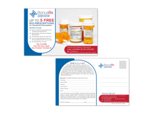 Postcard Design by debdesign for U.S. Pharmacy, Inc. | Design: #19702727