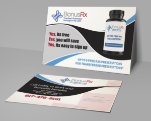 Postcard Design by Deziners Zone for U.S. Pharmacy, Inc. | Design: #19686044