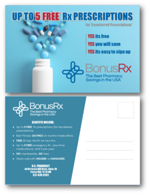 Rx card | Postcard Design by citygirl17