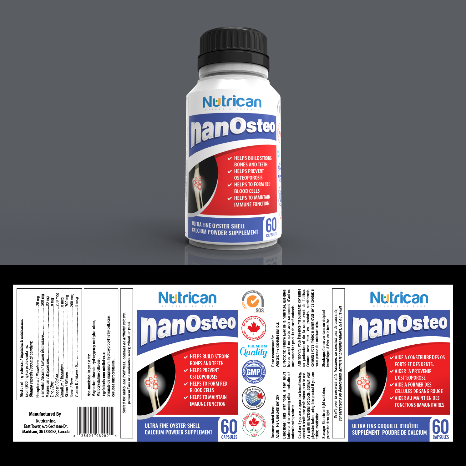 Packaging Design by PointGrfx for NUTRICAN INC. | Design #19716375