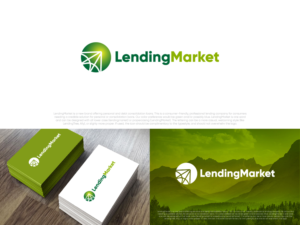 lendingmarket or LendingMarket | Logo Design by dharlan