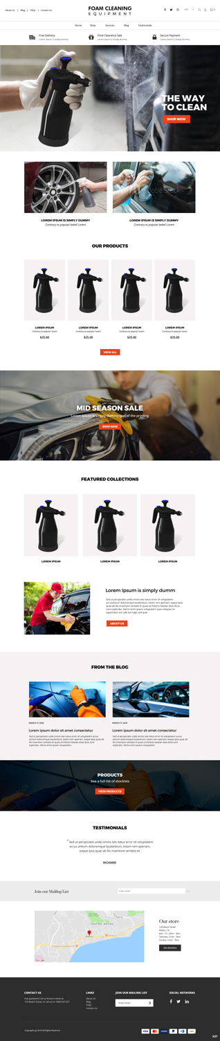 Diseño de Shopify por pb para este proyecto | Diseño #19660274