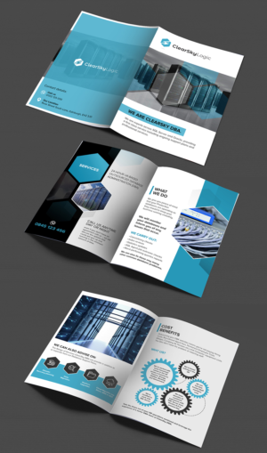 Brochure Design by creative.bugs for ClearSky Logic | Design: #19684585