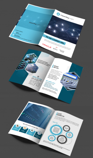 Broschüren-Design von creative.bugs für ClearSky Logic | Design #19717852