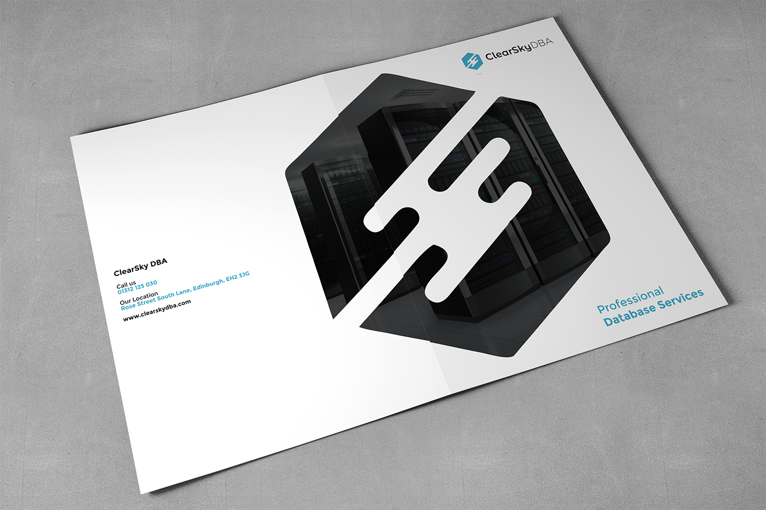 Diseño de Brochure por barinix para ClearSky Logic | Diseño #19733018