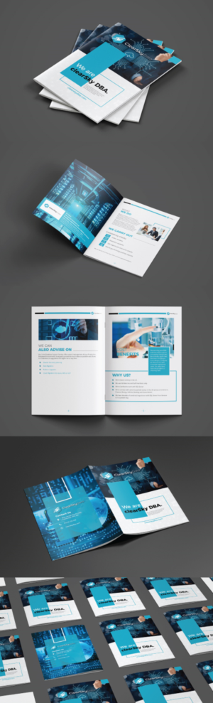 Brochure Design by ilovedesign1 for ClearSky Logic | Design: #19712677