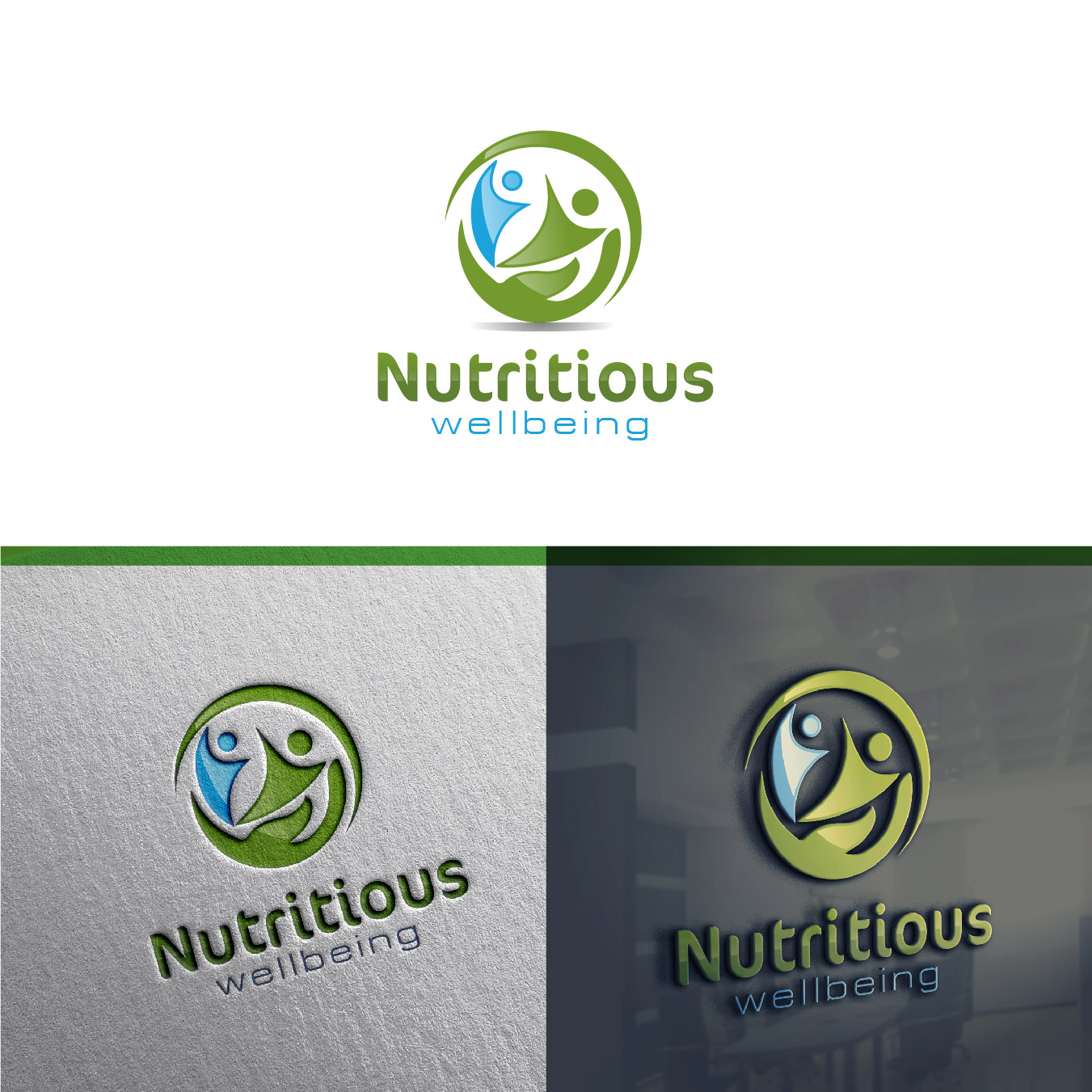 Logo Design by ErrAr for Nutritious Wellbeing | Design #19711410