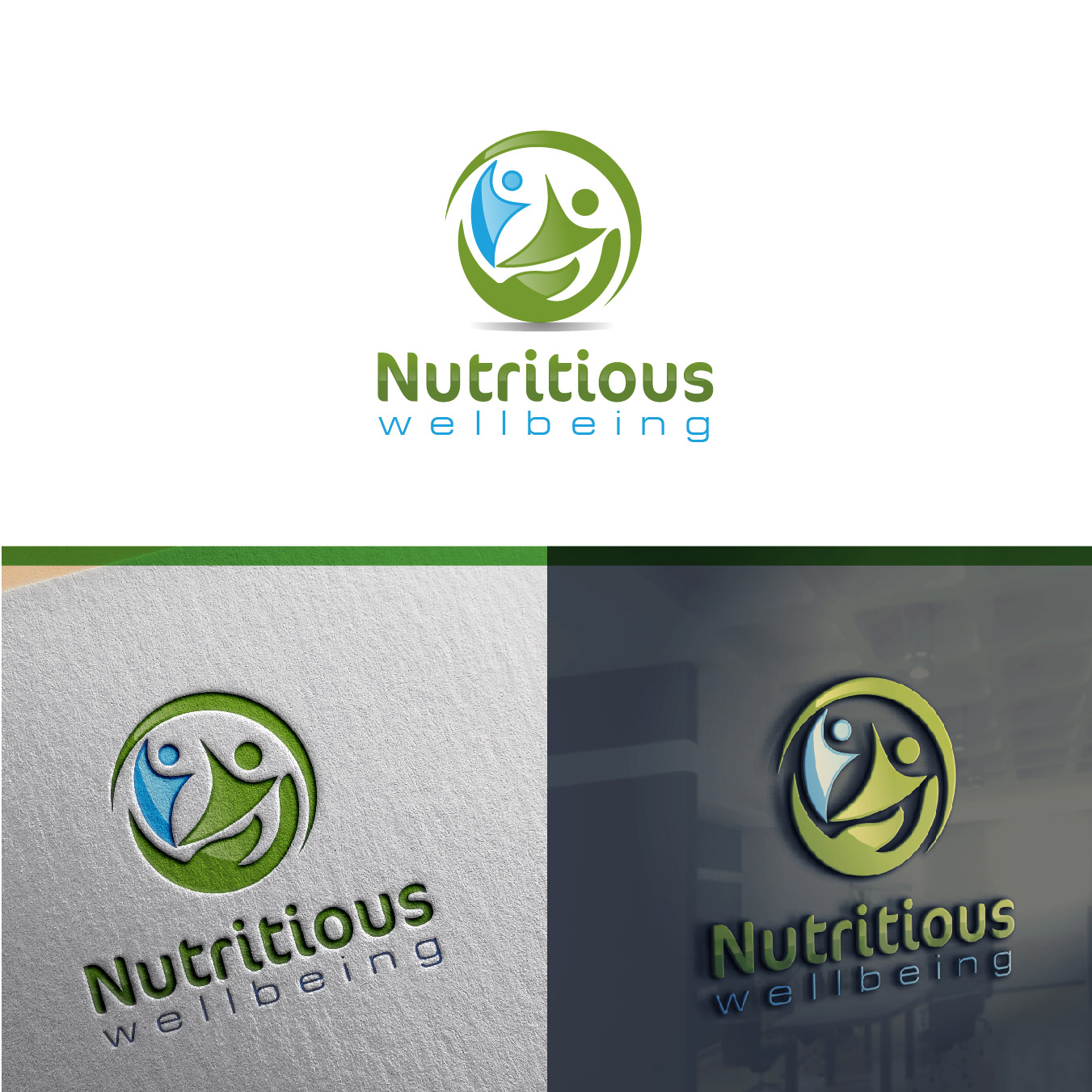 Logo Design by ErrAr for Nutritious Wellbeing | Design #19711411