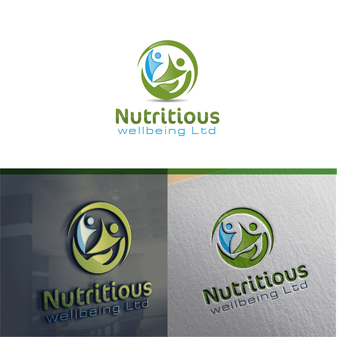 Logo Design by ErrAr for Nutritious Wellbeing | Design #19720179