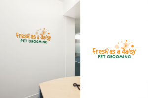 Fresh as a daisy pet grooming | Diseño de Logo por Grafactory