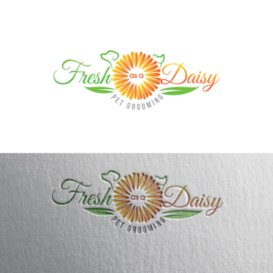 Fresh as a daisy pet grooming | Logo Design by concepts