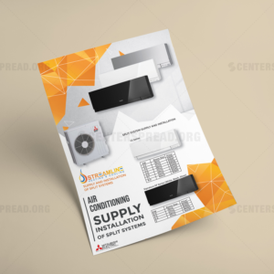 Design de Flyer par CENTERSPREAD pour Streamline Heating & Cooling | Design : #19670546