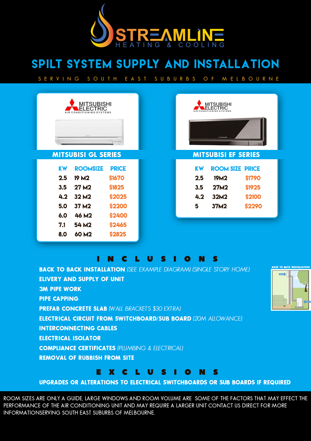 Flyer Design by Mr Ashik for Streamline Heating & Cooling | Design #19716196