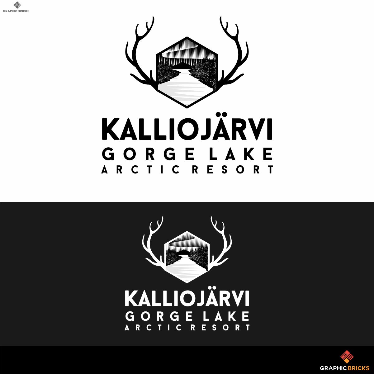 Logo Design by Graphic Bricks for Oy Kalliojärvi Arctic Resort Ltd | Design #19784773