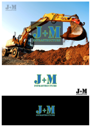 Logo Design by goranvisnjic82 for J+M Infrastructure | Design #23474517