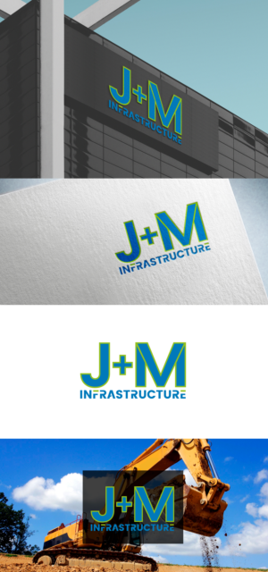Logo-Design von Taya Bright für J+M Infrastructure | Design: #23482874