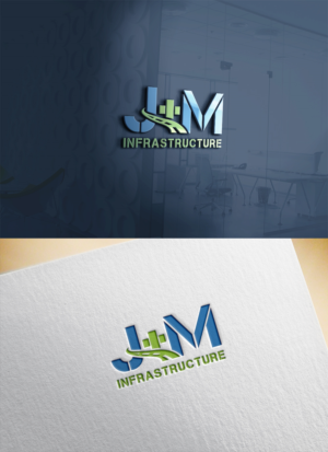 Logo-Design von AL-BARAKAH für J+M Infrastructure | Design: #23474535