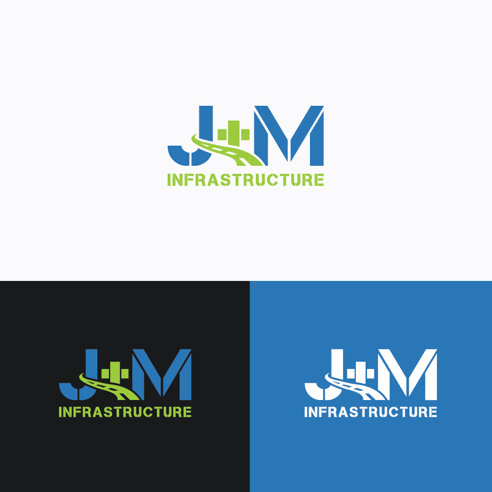 Logo-Design von AL-BARAKAH für J+M Infrastructure | Design: #23474581