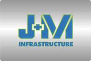 Logo Design by Badcom for J+M Infrastructure | Design #23484799