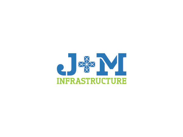 Logo Design by Logoriddim for J+M Infrastructure | Design #23496039