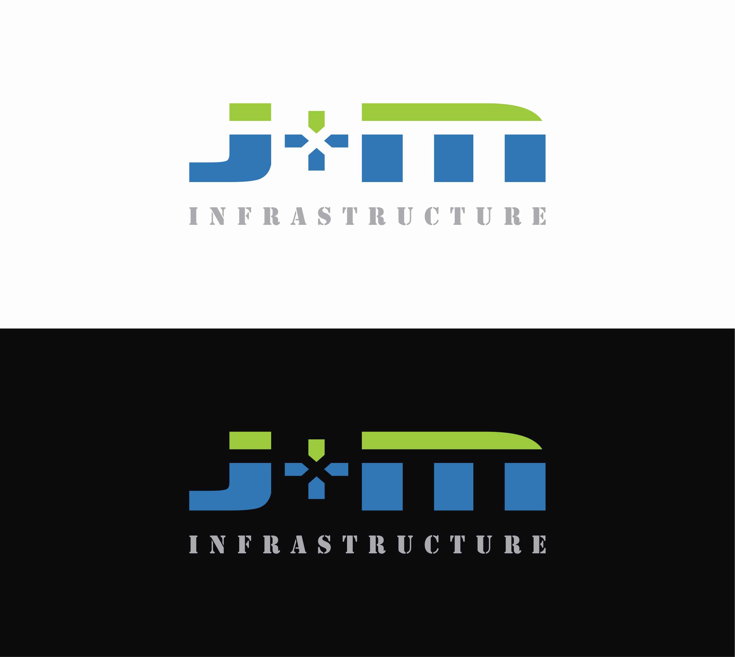 Logo Design by pujiastuti 96 for J+M Infrastructure | Design #23487598