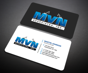 Business Card Design by Designers Hub for MVN Associates, Inc. | Design: #19663404