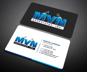 Business Card Design by Designers Hub for MVN Associates, Inc. | Design: #19663455