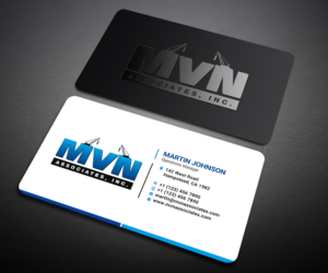 Business Card Design by Designers Hub for MVN Associates, Inc. | Design: #19663528
