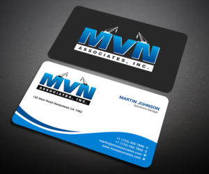 Business Card Design by Designers Hub for MVN Associates, Inc. | Design: #19663669