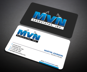 Business Card Design by Designers Hub for MVN Associates, Inc. | Design: #19663673
