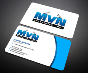 Business Card Design by Designers Hub for MVN Associates, Inc. | Design: #19663770