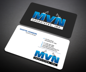 Business Card Design by Designers Hub for MVN Associates, Inc. | Design: #19663832