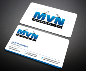 Business Card Design by Designers Hub for MVN Associates, Inc. | Design: #19663924