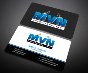Business Card Design by Designers Hub for MVN Associates, Inc. | Design: #19664031