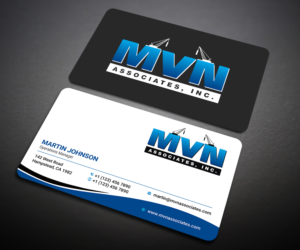 Business Card Design by Designers Hub for MVN Associates, Inc. | Design: #19664122