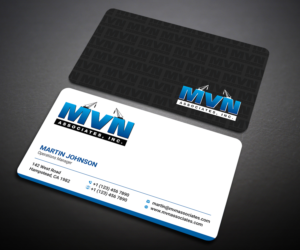 Business Card Design by Designers Hub for MVN Associates, Inc. | Design: #19664254