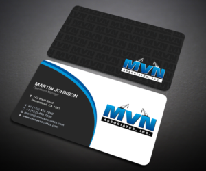Business Card Design by Designers Hub for MVN Associates, Inc. | Design: #19664347