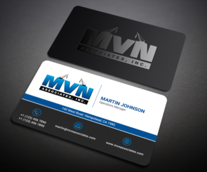 Business Card Design by Designers Hub for MVN Associates, Inc. | Design: #19664529