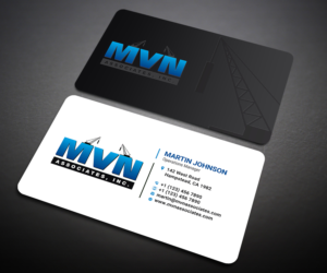 Business Card Design by Designers Hub for MVN Associates, Inc. | Design: #19664809