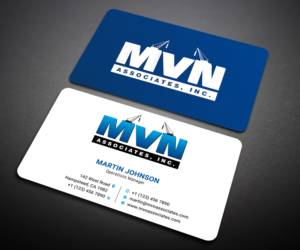 Business Card Design by Designers Hub for MVN Associates, Inc. | Design: #19664931