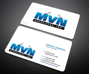 Business Card Design by Designers Hub for MVN Associates, Inc. | Design: #19664989