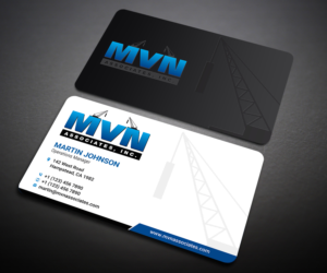 Business Card Design by Designers Hub for MVN Associates, Inc. | Design: #19665141