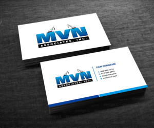 Business Card Design by Designers Hub for MVN Associates, Inc. | Design: #19667920