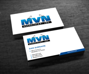 Business Card Design by Designers Hub for MVN Associates, Inc. | Design: #19668361