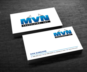 Business Card Design by Designers Hub for MVN Associates, Inc. | Design: #19668425